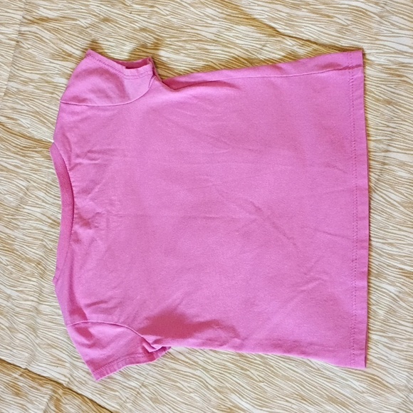 Nike Toddler Girl Pink Tee and Black Shorts Set Size 24M - Picture 5 of 9